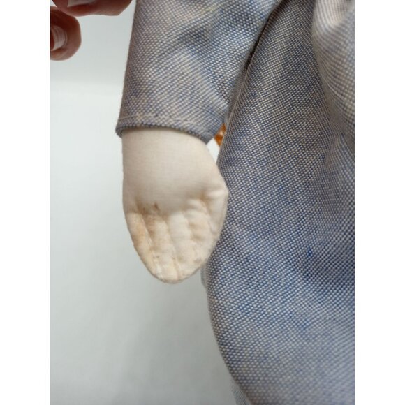 Hallmark Becky Kelly Vintage Rag Doll Hat Sunflower Dress Yarn Hair 16 Inches - Picture 9 of 16